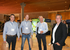 Ard Vissers, Juul Swinkels (Vissers), Frank Coppens, Ronald Tax (Genson Quality Plants), 