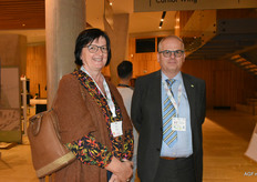 Rita Demare (REO) en Hans Vanderhallen (Cooperatie Hoogstraten)