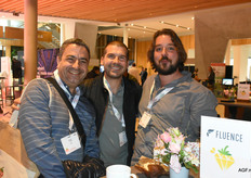 Mourad Mnejja (IRTA), Juan Carlos Gutierrez en Amael Lagarde (Planasa)