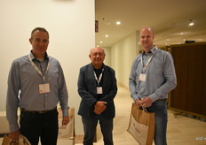 Ard Vissers (Vissers), Bruno Mezzetti ( Marche Polytechnic University) en Juul Swinkels (Vissers)