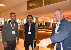 De enthousiaste gesprekken konden even worden gepauzeerd voor een foto