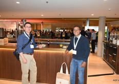 Andres Torres (ISM) en Kleber Pereira (ABZ Seeds)