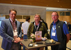 Ronald Hoek (Blue Radix), Koen D'Haeyer en Doug Snyder (SQM) 