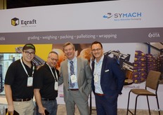 Het Eqraft team met rechts Harm Geurs