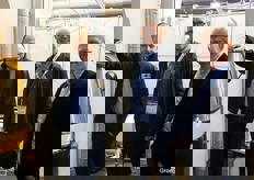 Peter Zethof en Jack van Batenburg van Shakti Cocos kregen bezoek van Geerten van Eldik, Eldik Business Development