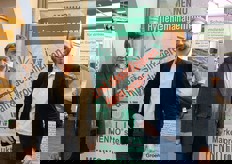 Laurents Kempkes & Christian Eidam van Menno Chemie, producent van desinfectie-producten