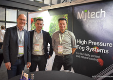 Peter van den Bemd, Ruud van Aperen en Jurnjan van de Bremer van MJ Tech