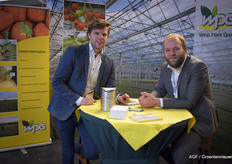 Pieter-Jan Lourens van WPK met Ton Habraken van Svensson