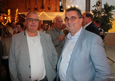 Albert Wassink van RVO en John Willems van ZON
