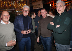 Ruud den Boer, Harro van Rossum, Marco Toussaint en Leo Duijnisveld