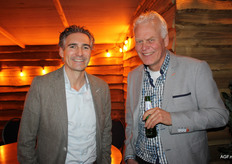 Hoofdbestuursleden GroentenFruit Huis: Maarten van Hamburg (Bakker) en Jelle Kuijper (Evers Specials) 