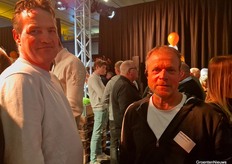 Tomatentelers Piet de Bruijn en Peet Withagen