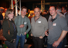 Ilse van Teeffelen, Geert Janssen, Wiel Fresen en Jack Verstappen