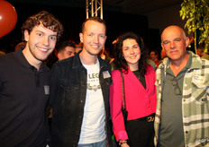 Menno Vroom (FV Seleqt), Ruud Zwinkels en Demy Kouwenhoven (Valstar) en Corne Smulders