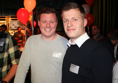 Guus van Bree van BASF / Nunhems met Tijmen Buijssen