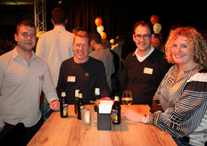 Jules van Melick, Marcel van Kester, Paul Geurten en Corina van der Pol