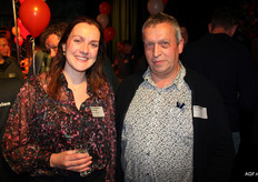 Radijsteler Monique Cornelissen van Ortolanda Melderslo met Sytze Braaksma van Smeding