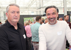 Martin de Vries (Kwekerij Roodpunt) en Peter van den Bosch (P.N.M. van den Bosch)