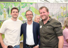 Julian Vareman van Freshclusive, Verry Veel van Superunie en Elwin Boshoven van Berries Pride