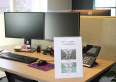 De werkplek van verkopers Nijs en Stan