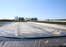 Een van de waterbassins