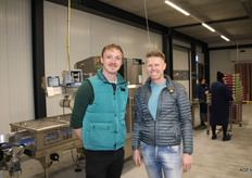 Luuk de Wit en Rob Linders van LuBa Fresh / Linders fruit & vegetables 