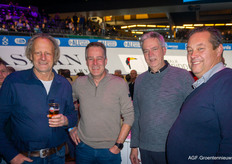Piet van Andel (Van Andel Bio), Joost Poppe (BioQrops), Siem Beers (Broer BV) en Martin Topper (Zonneheerdt)