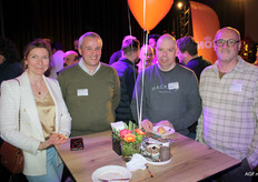 Ook Vlaanderen was present: Katrien de Backer en Pascal Haenen (Vergro), Sven Jordens (Gemex) en Raf Heylen (Frans Michiels en Zonen)
