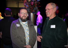 Michael Meijboom van ZON met radijsteler René Cornelissen van Ortolanda