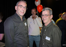 Hans Vereijken (Vereijken Kwekerijen) en Jos Muijjsenberg van Fris-Co