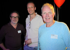 Lau Verheijen van Frankort&Koning met Koos en Ton Slagter van de P.N. Slagter Agro Group