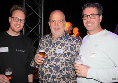 Frank Bakker, Lauran Geurts en Sofinus van der Burg