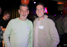 Leander van der Griend van ZON met Ralph Steegh van Tomato4You