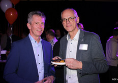 ZON-voorzitter Peter van Bree met Vincent Deenen van Limgroup