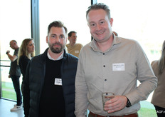 Bart Zeevenhoven van Scherpenhuizen met Remco van der Zeijden van Oxin Growers