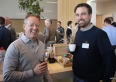 Rob van der Bas van Combilo en Wim Limburg (IJsselgrow)