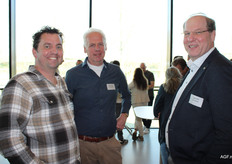 Meindert-Jan Botman (Kabee en Co), André Kaashoek (De Tuindershoek) en Hans Prins (Oxin Growers)