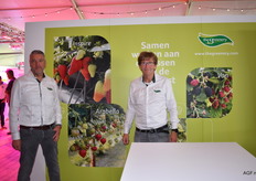 The Greenery was ook aanwezig met in persoon Rob van der Weele en Klaas de Jager. Vooral de rassen Inspire en Arabella werden gepromoot, de rassen waarvan The Greenery exclusief de afzet organiseert