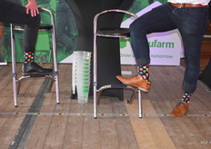 Vooral de sokken waren erg in touch met het event