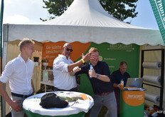 Niet iedereen mocht zomaar bij FruitSecurity op de foto