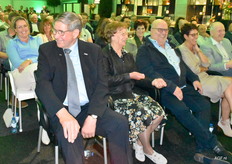 Anekdotes in de speeches zorgden voor hilariteit. Ton kon het wel waarderen.