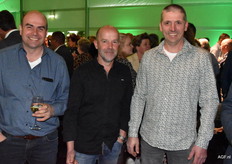 Johan Thielen van Thielen Groente BV, Joop Litjes van Litjens Venkel, Wilbert Spreeuwenberg van Van Dijck Groenteproducties.