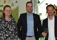 Eliza en Luc Berden, bekend van de knolselderij en Michiel Geraedts van Staay Food Group.