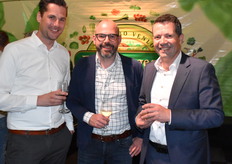 Ronny Bruijnen van Fossa Eugenia, Jorg Massy van Koenen en Co en Erik Bongaerts operationeel directeur bij Frankort en Koning.