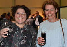 Loes Thielen en Ellen Willemsen van Van Dijck Groenteproducties.