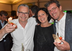 Theo Thielen van Fris-Co, Hanneke Cooiman en Arie van Doorne van Greenery Zuid Europa.