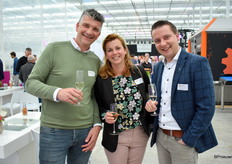 Richard van Spronsen, Wouter van Vliet en Kristel Maas van Van Iperen.