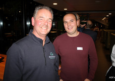 Ed Duijnisveld van ABC Westland en Ed Zwinkels van Multi Clean