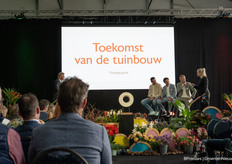 En dan het panelgesprek met de genomineerden voor de Tuinbouw Ondernemersprijs 2025
