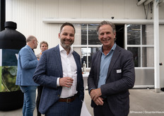 Torben Looije (Valto Biocontrol) en Ton van Mil (Royal Brinkman)